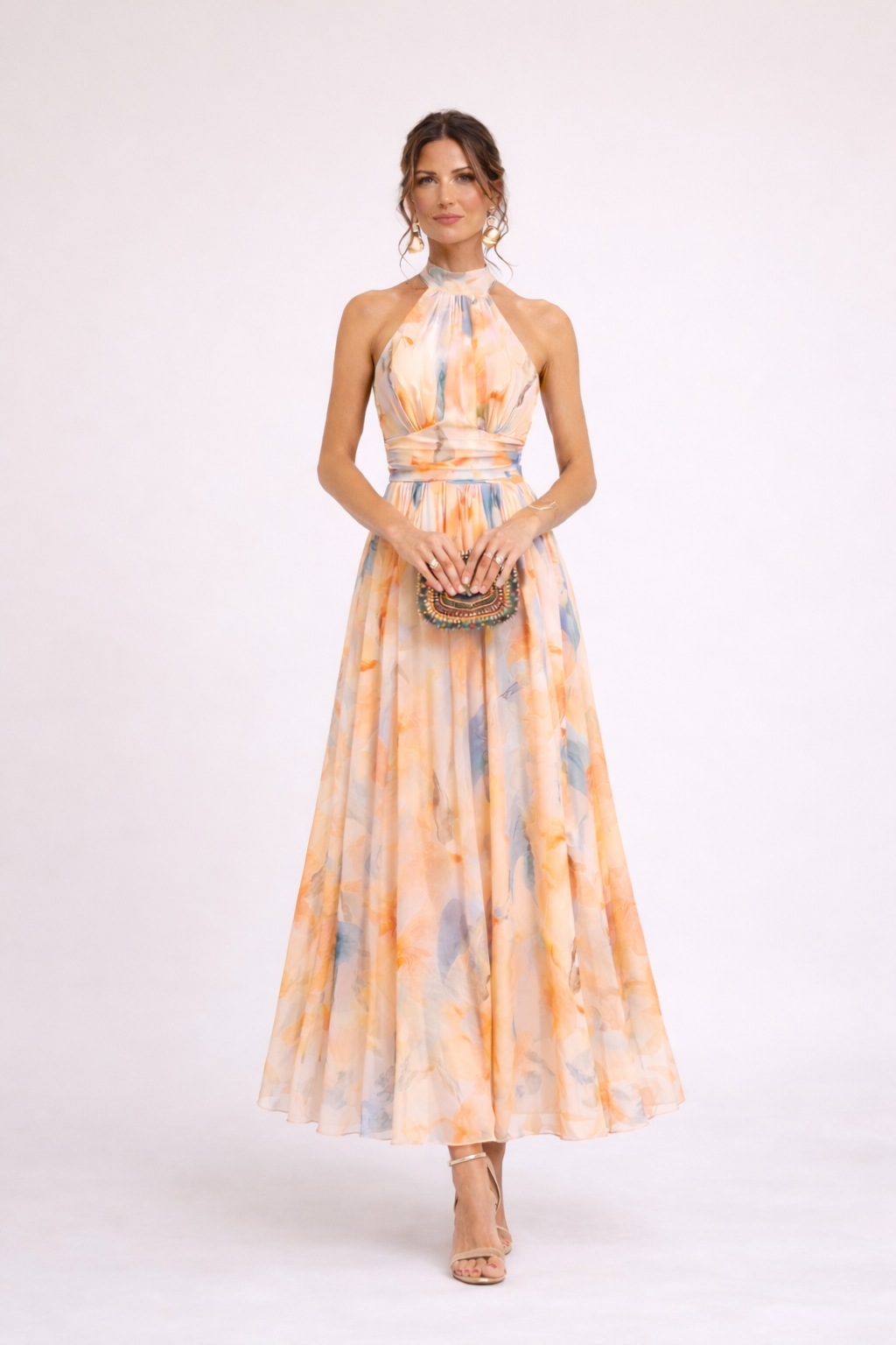 CLAIRE LYON | ROBE MAXI SANS MANCHES POUR FEMME