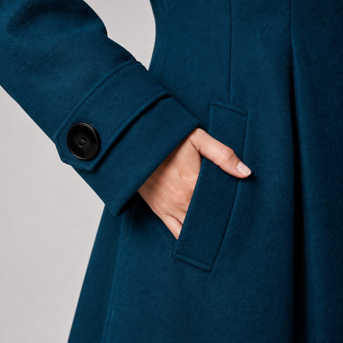 CLAIRE LYON | MANTEAU STRUCTURÉ À CAPUCHE POUR FEMMES