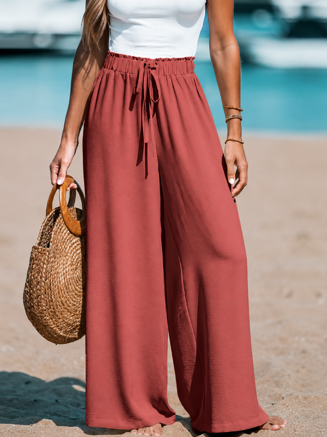 CLAIRE LYON | PANTALONS LARGES CHICS POUR FEMMES