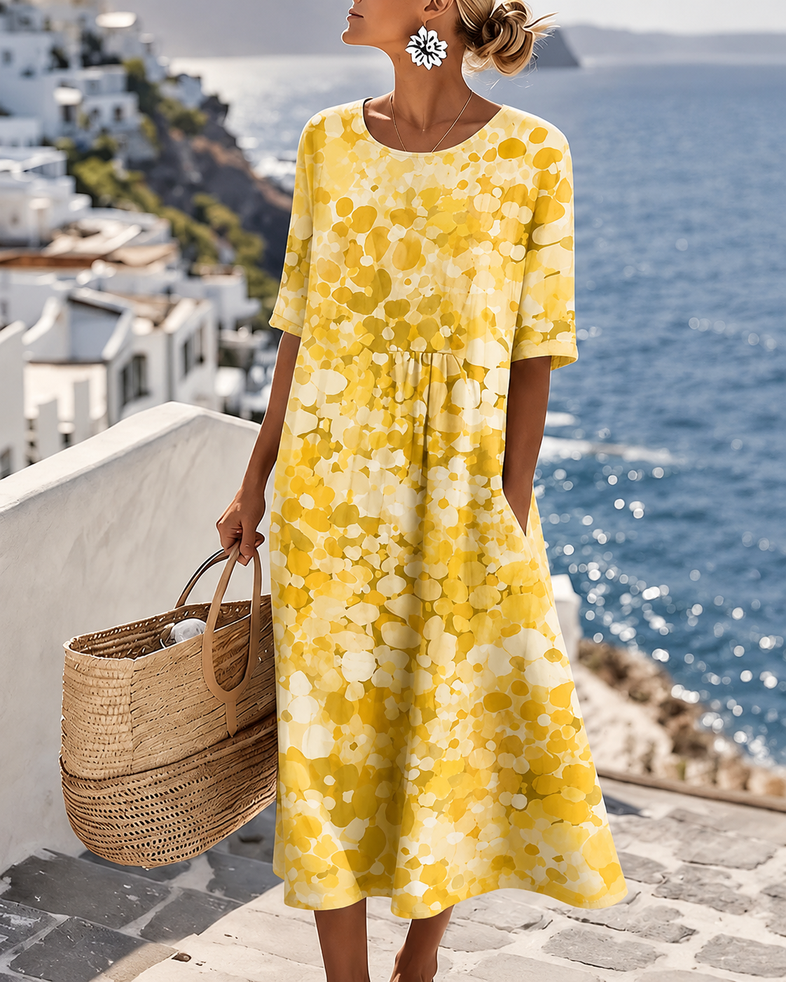 CLAIRE LYON | ROBE FLORALE CHIC POUR FEMMES