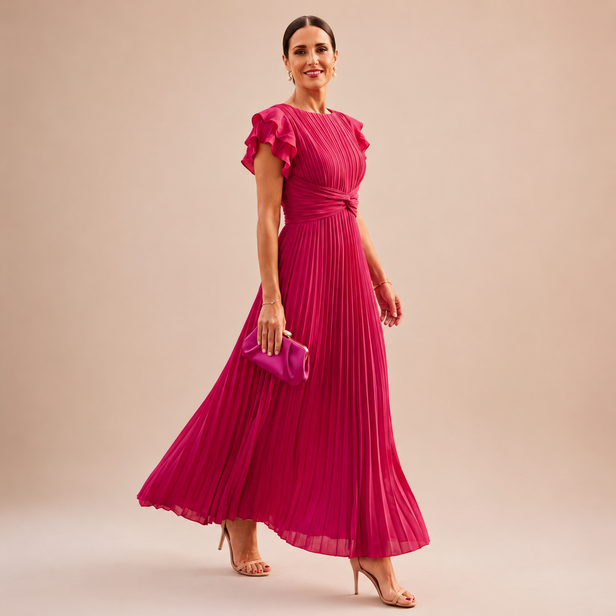 CLAIRE LYON | ROBE PLISSÉE POUR FEMMES