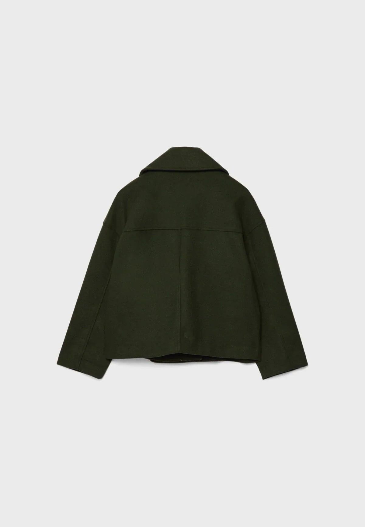 Veste Courte Femme Double Boutonnage Coupe Moderne Élégante Mi-Saison