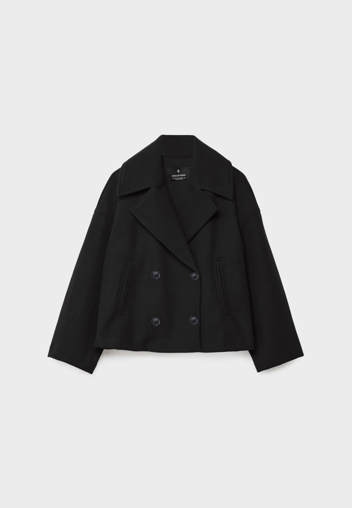 Veste Courte Femme Double Boutonnage Coupe Élégante