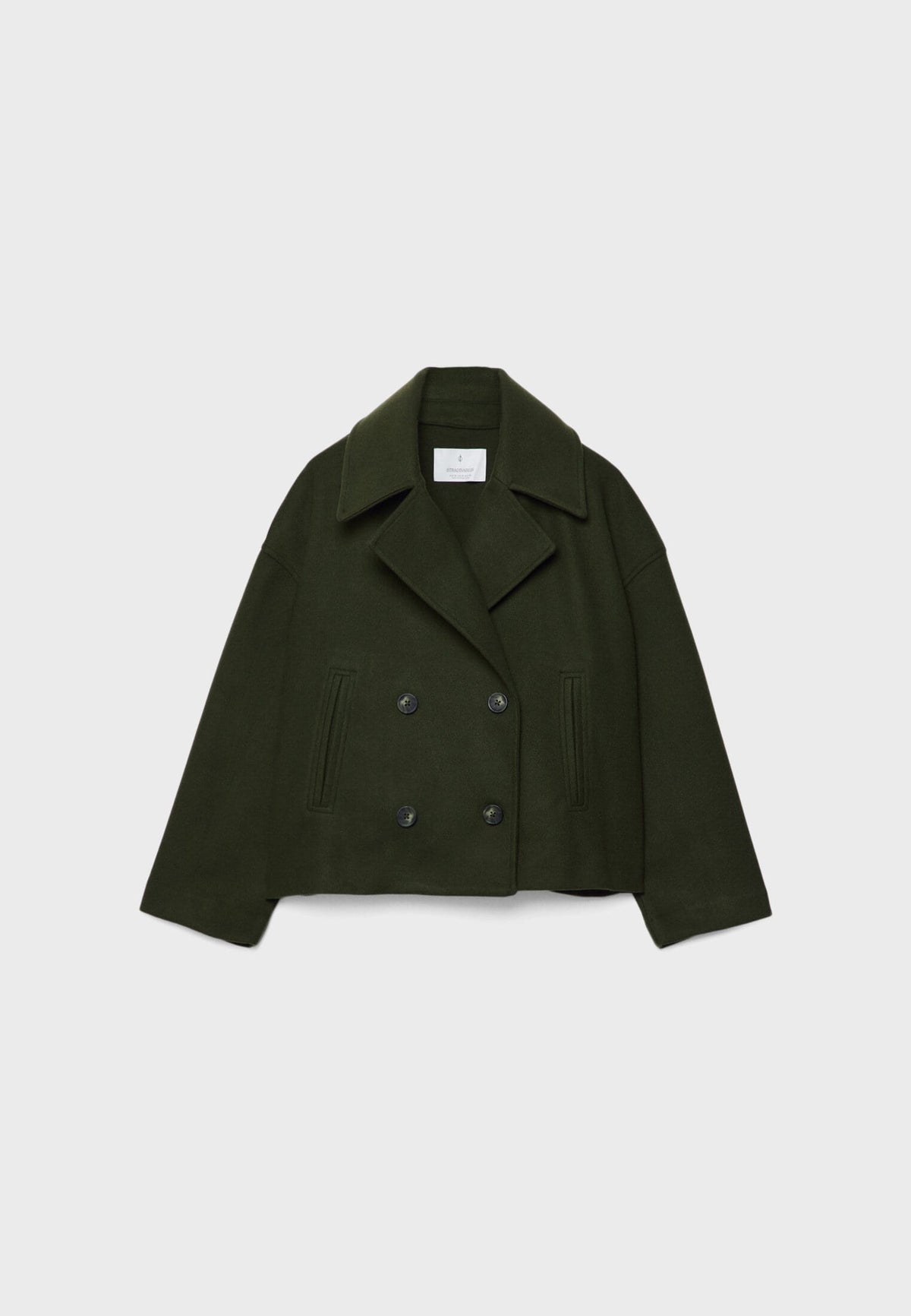 Veste Courte Femme Double Boutonnage Coupe Élégante