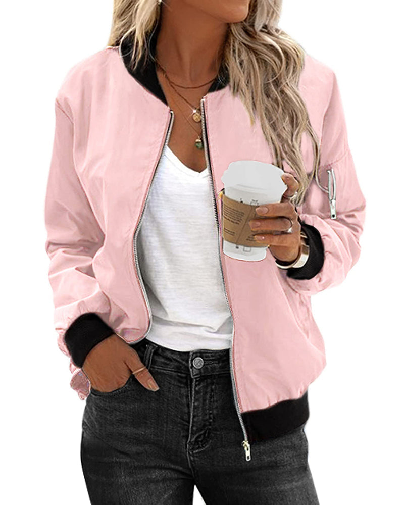 Veste Zippée Femme Style Décontracté et Confort Quotidien