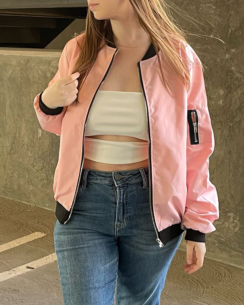 Veste Zippée Femme Style Décontracté et Confort Quotidien