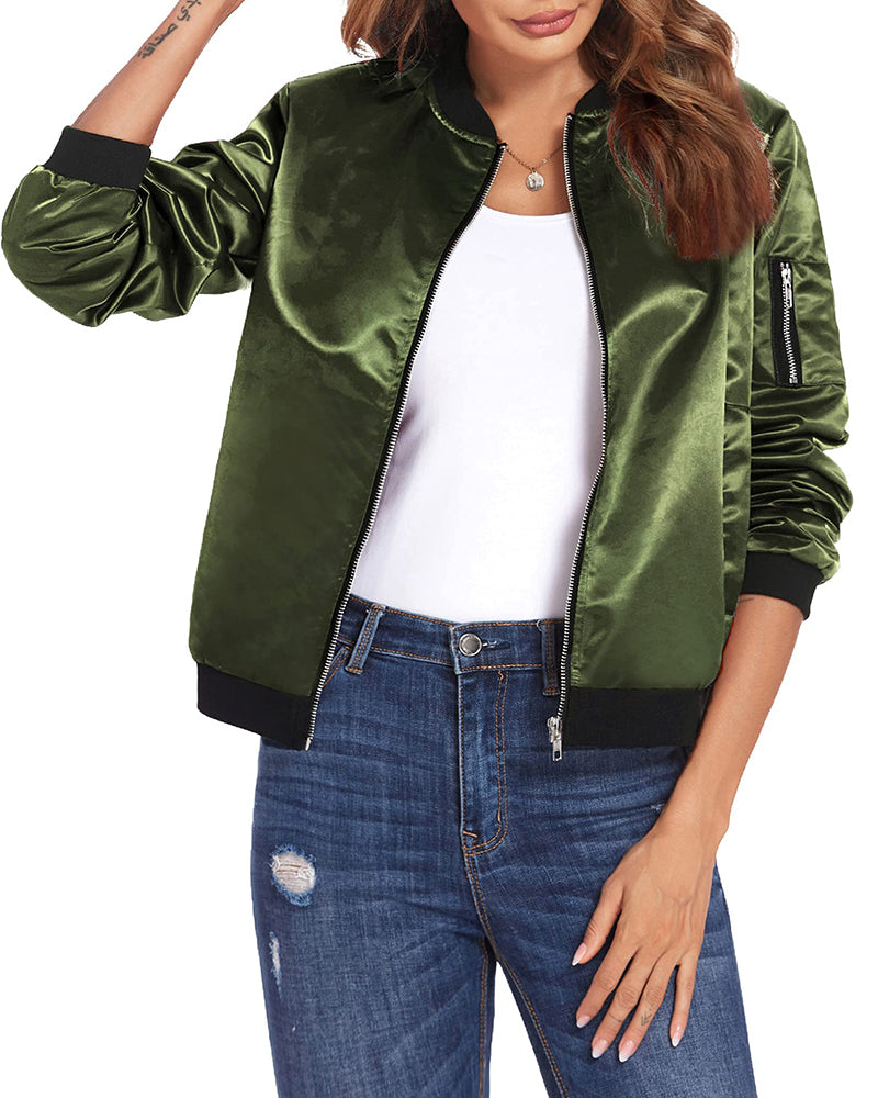 Veste Zippée Femme Style Décontracté et Confort Quotidien