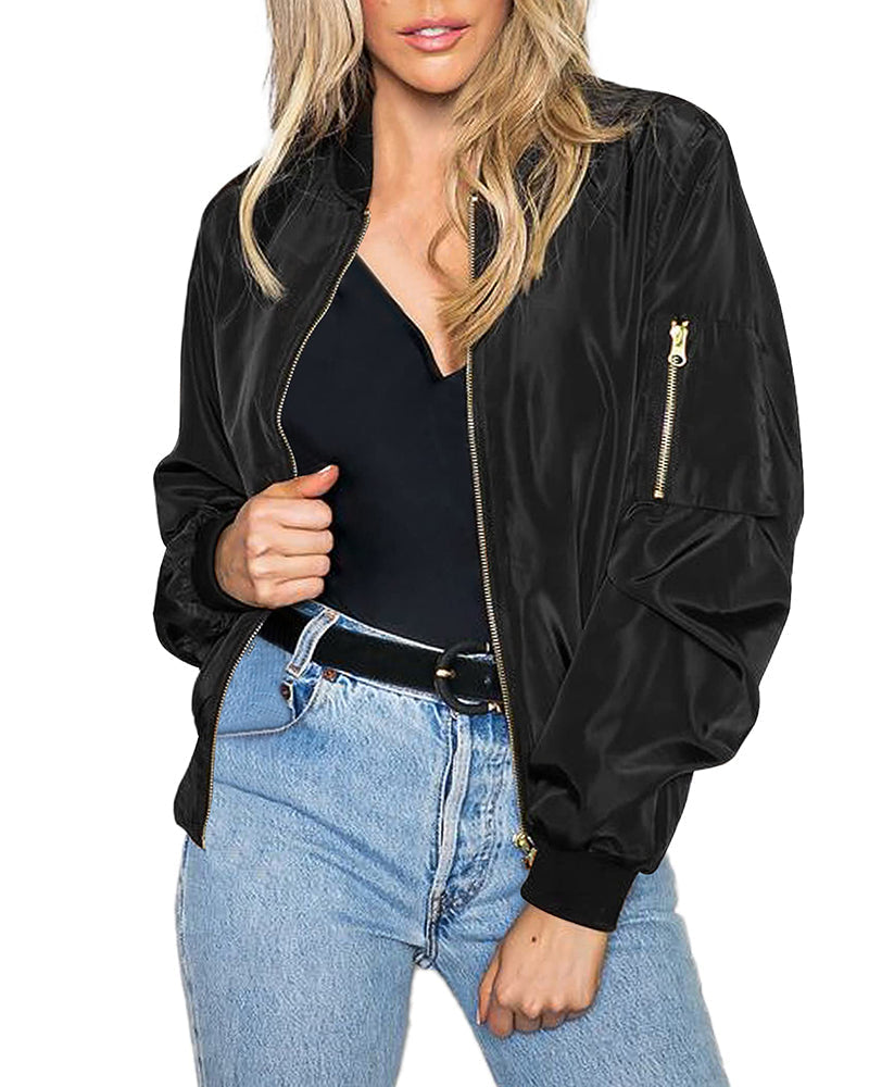 Veste Zippée Femme Style Décontracté et Confort Quotidien