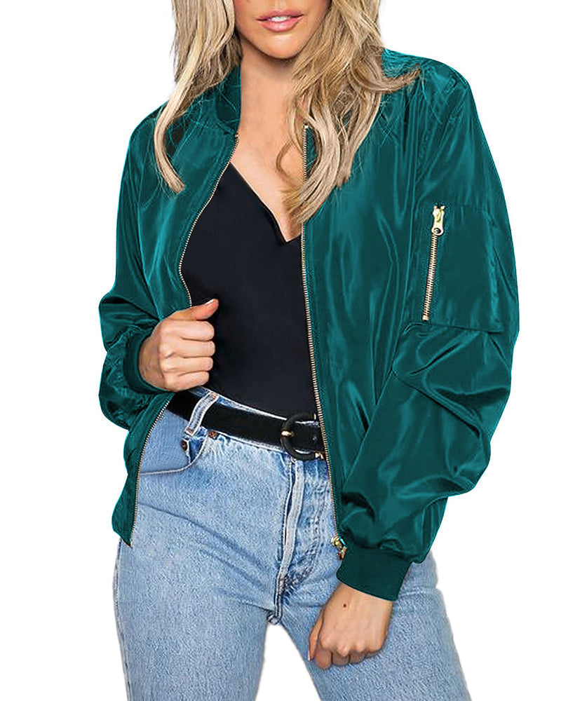 Veste Zippée Femme Style Décontracté et Confort Quotidien