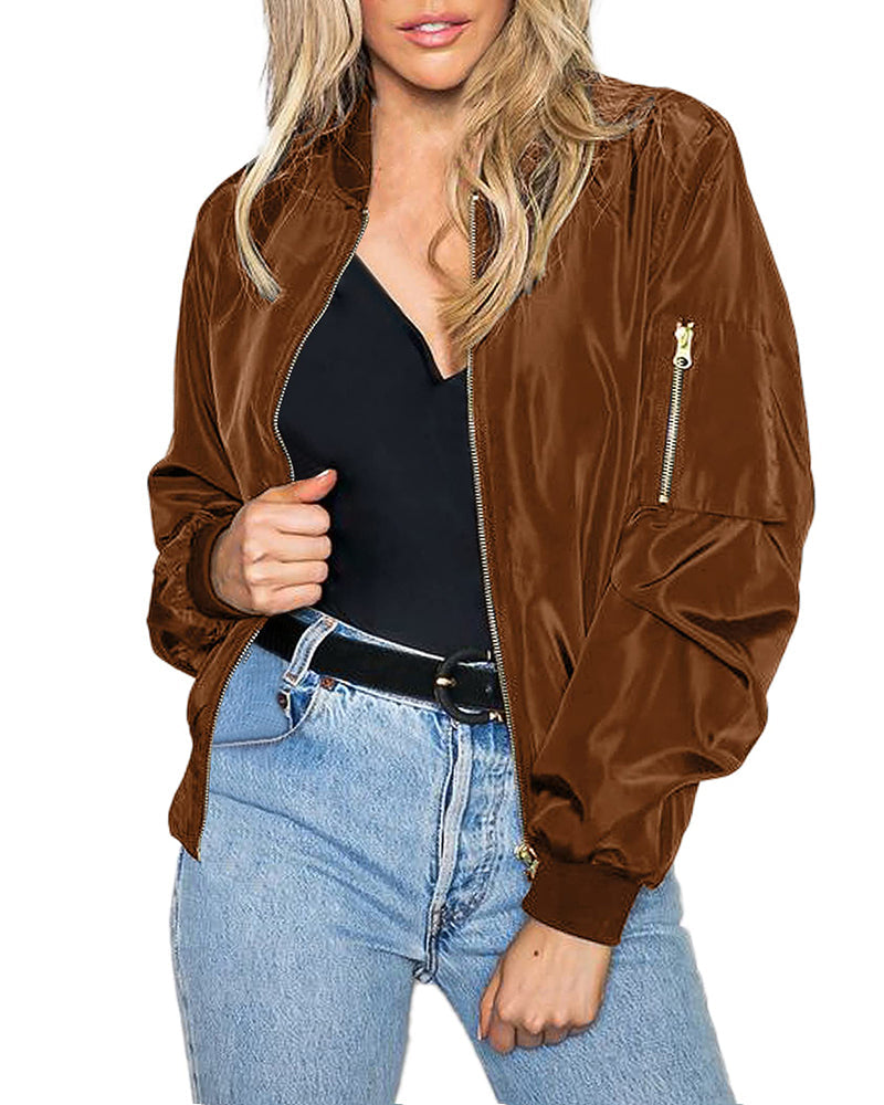 Veste Zippée Femme Style Décontracté et Confort Quotidien