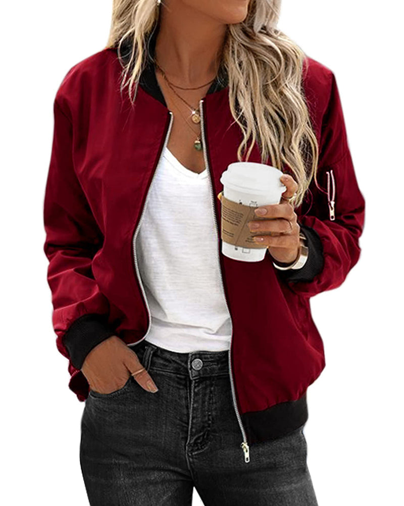 Veste Zippée Femme Style Décontracté et Confort Quotidien
