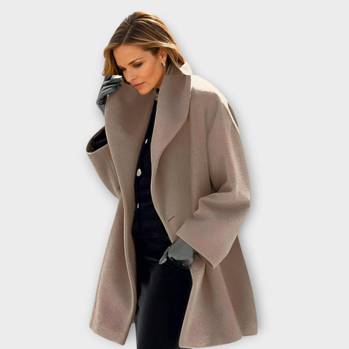 CLAIRE LYON | MANTEAU LONG DÉTENDUE POUR FEMMES