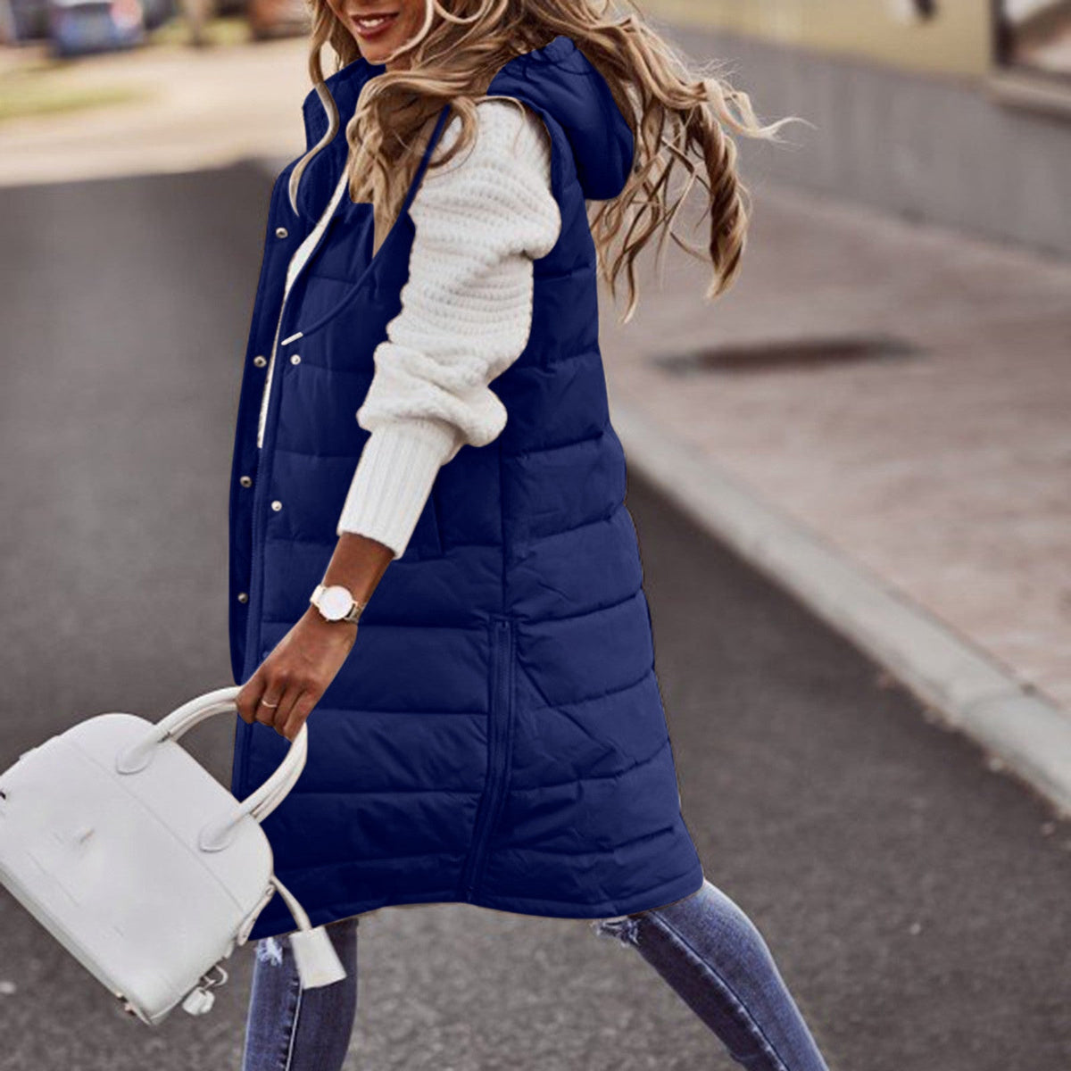 Chanel - Doudoune femme longue