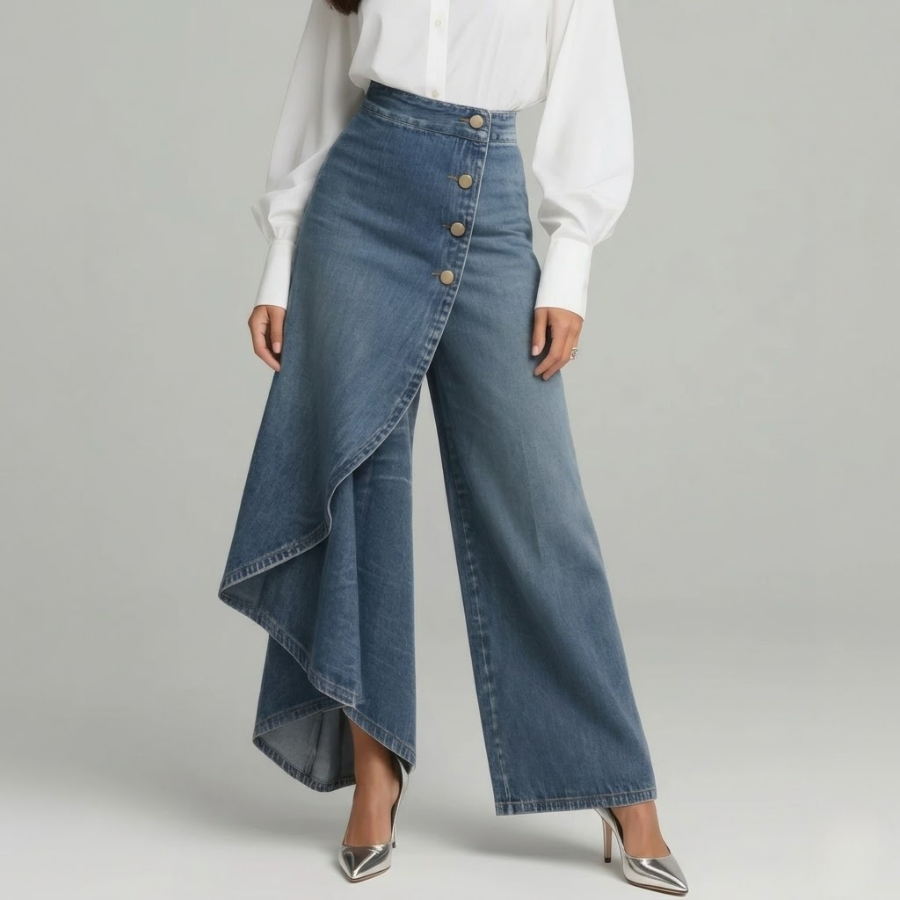 CLAIRE LYON | JEAN LARGE POUR FEMME