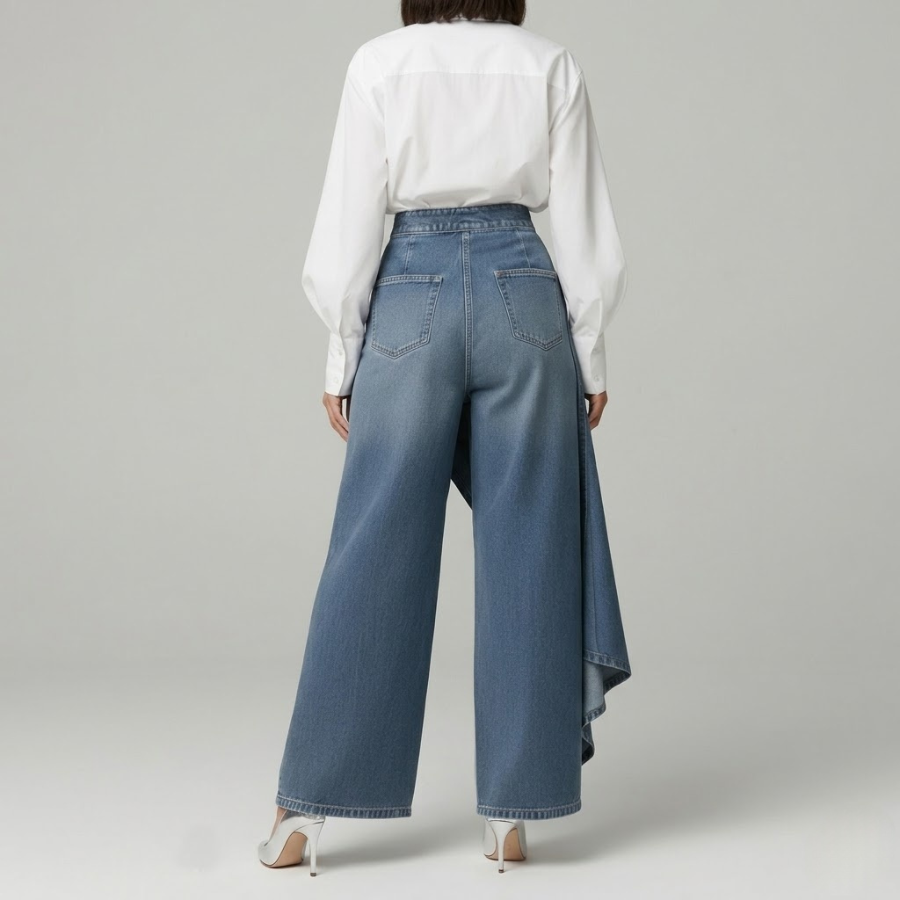 CLAIRE LYON | JEAN LARGE POUR FEMME
