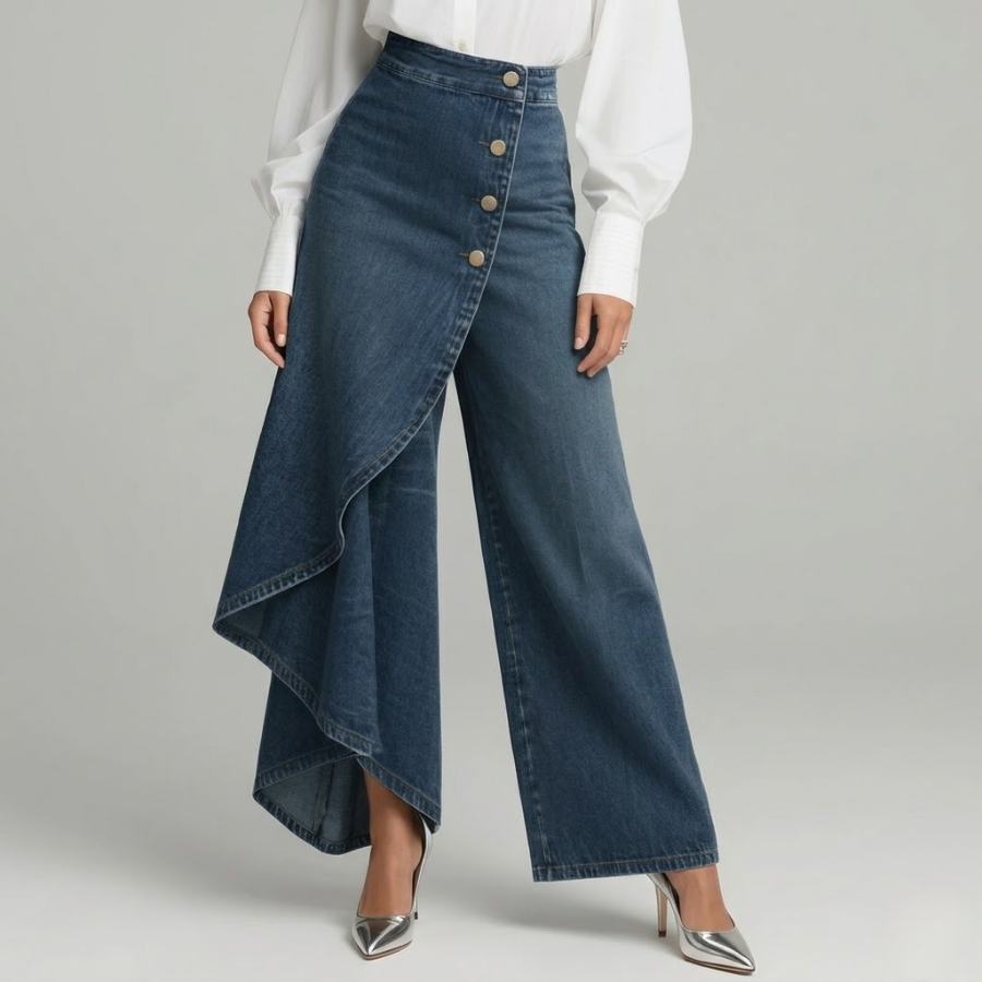 CLAIRE LYON | JEAN LARGE POUR FEMME