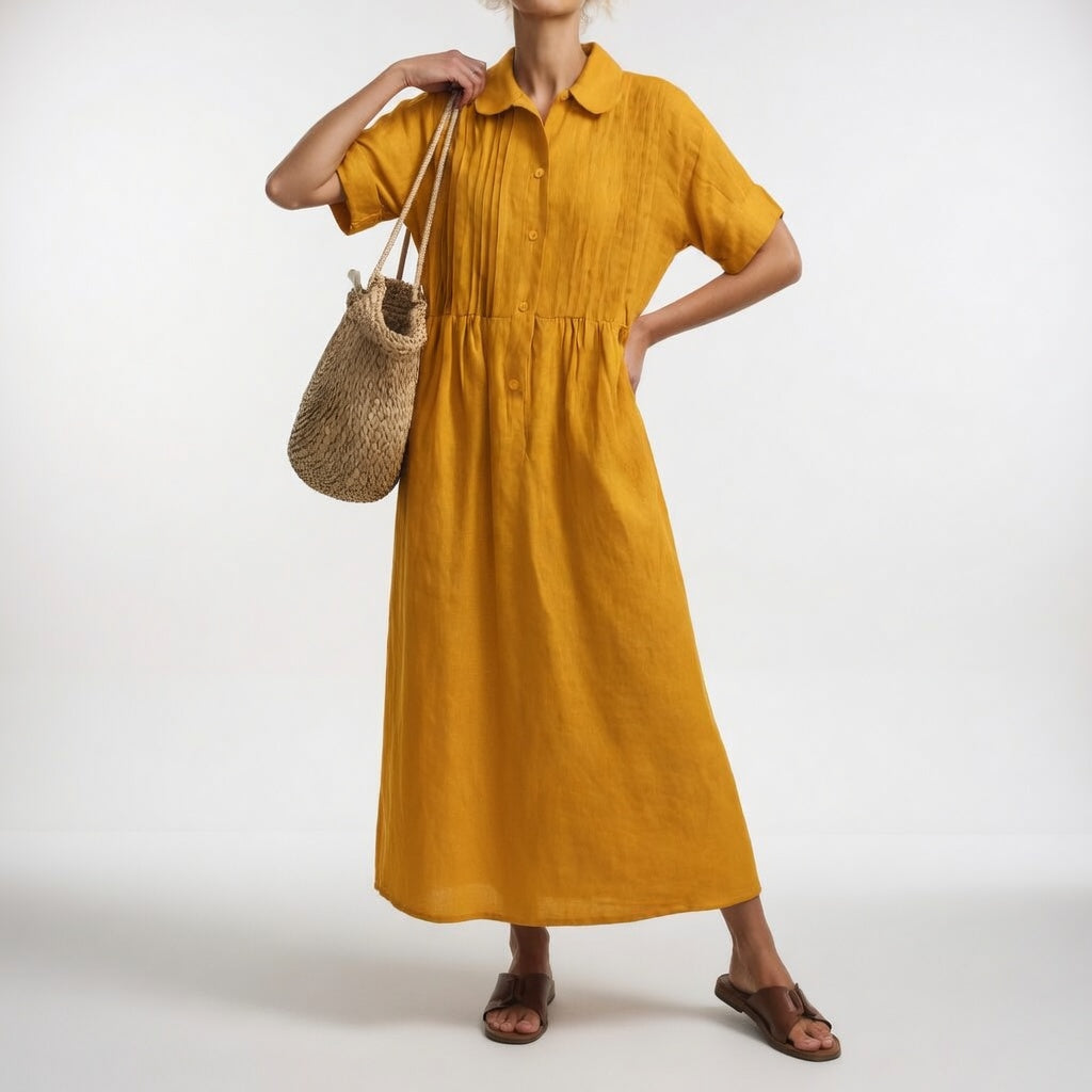 CLAIRE LYON | ROBE CHEMISE FLUIDE POUR FEMMES