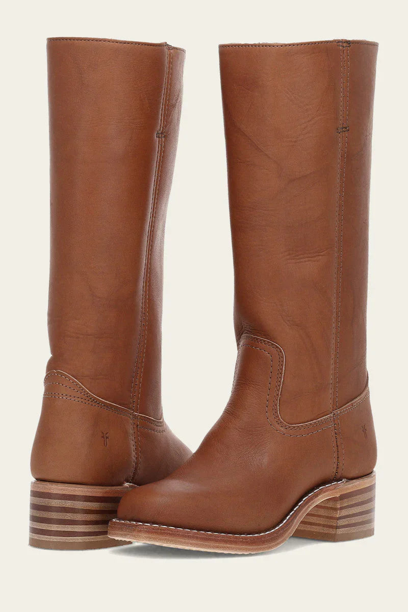 Nathalie - Bottes western robustes femme