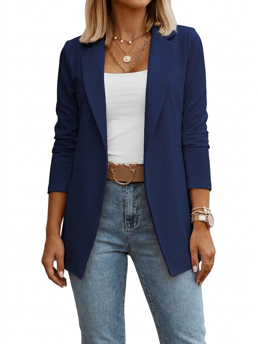 CLAIRE LYON | BLAZER DRAPÉ ÉLÉGANT POUR FEMMES