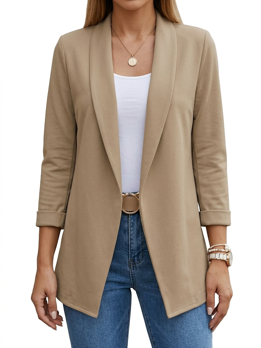 CLAIRE LYON | BLAZER DRAPÉ ÉLÉGANT POUR FEMMES
