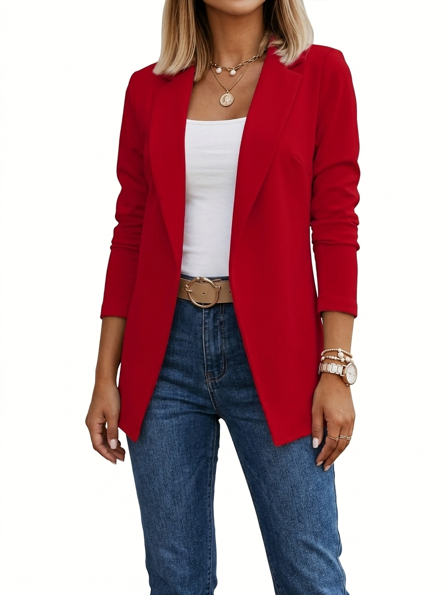 CLAIRE LYON | BLAZER DRAPÉ ÉLÉGANT POUR FEMMES