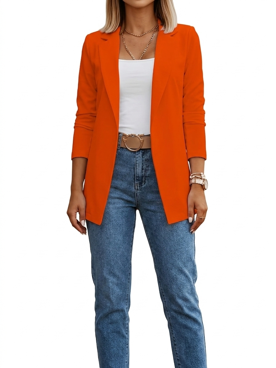 CLAIRE LYON | BLAZER DRAPÉ ÉLÉGANT POUR FEMMES