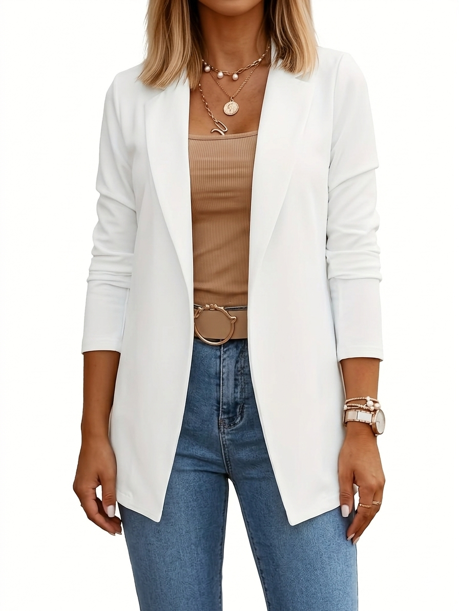 CLAIRE LYON | BLAZER DRAPÉ ÉLÉGANT POUR FEMMES