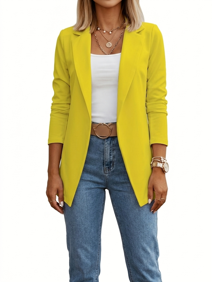 CLAIRE LYON | BLAZER DRAPÉ ÉLÉGANT POUR FEMMES