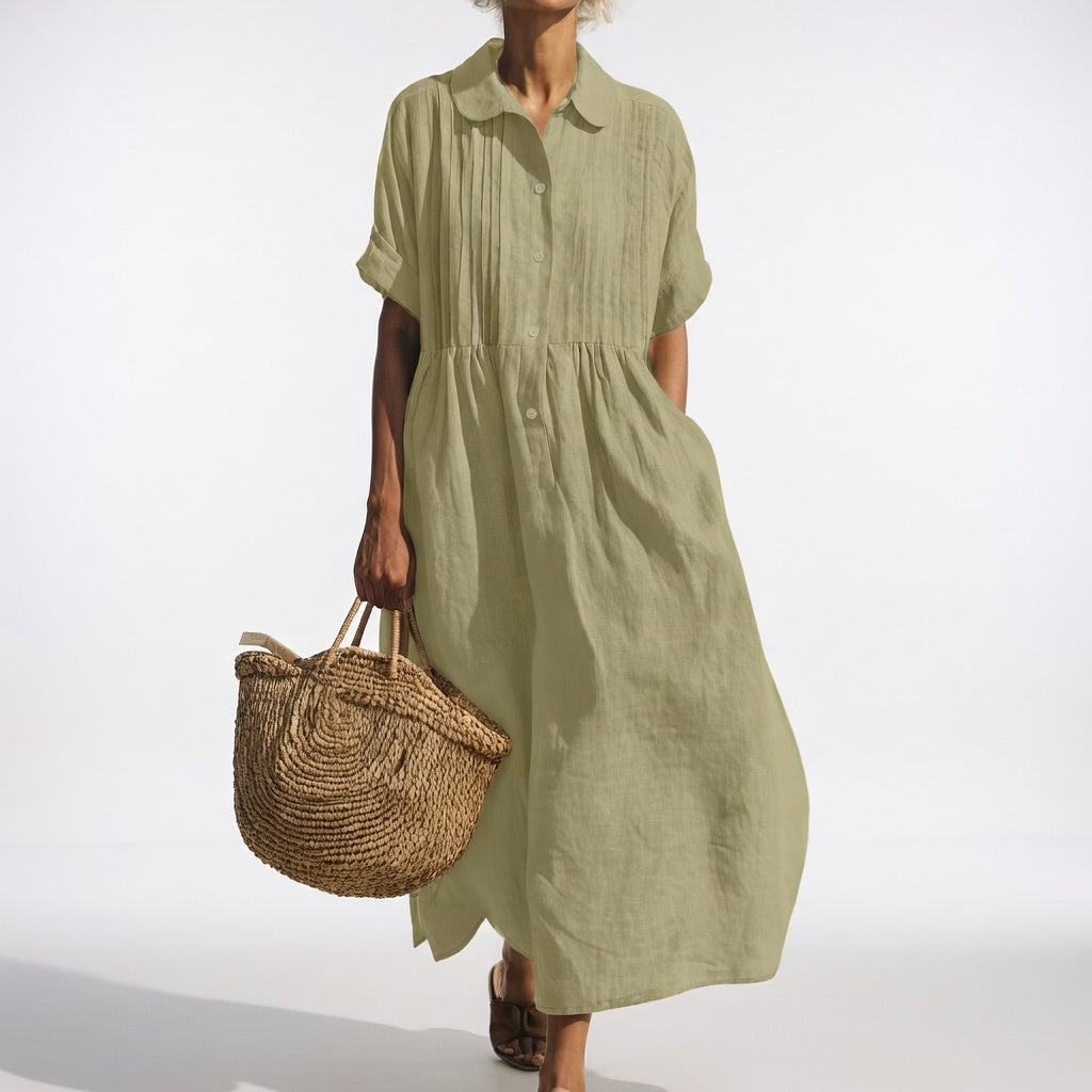 CLAIRE LYON | ROBE CHEMISE FLUIDE POUR FEMMES