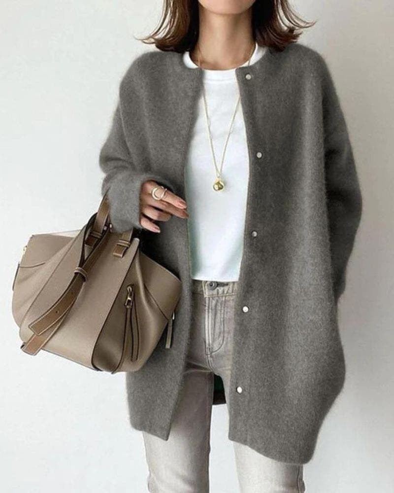 Louise - Cardigan élégant automne femme