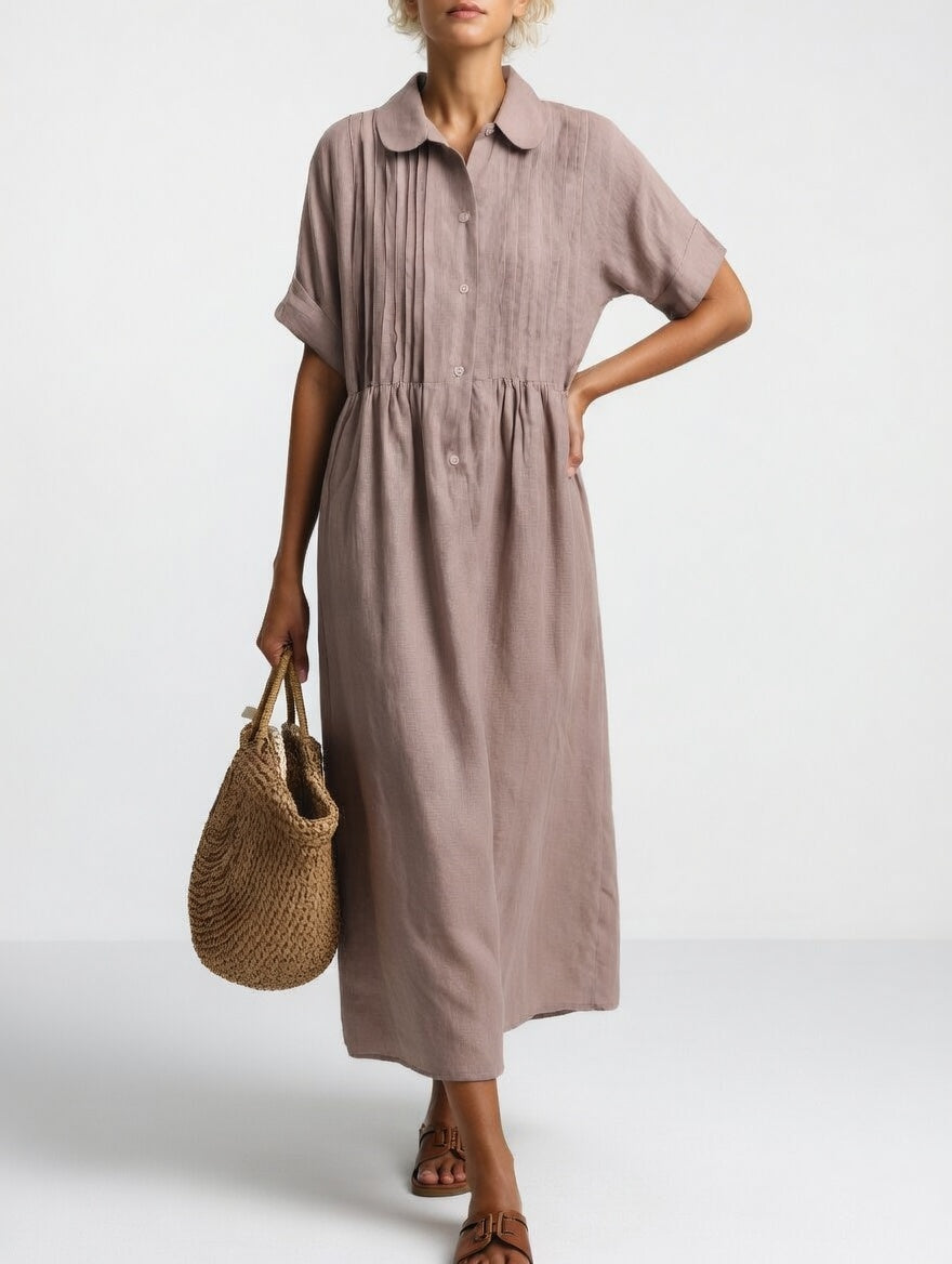 CLAIRE LYON | ROBE CHEMISE FLUIDE POUR FEMMES
