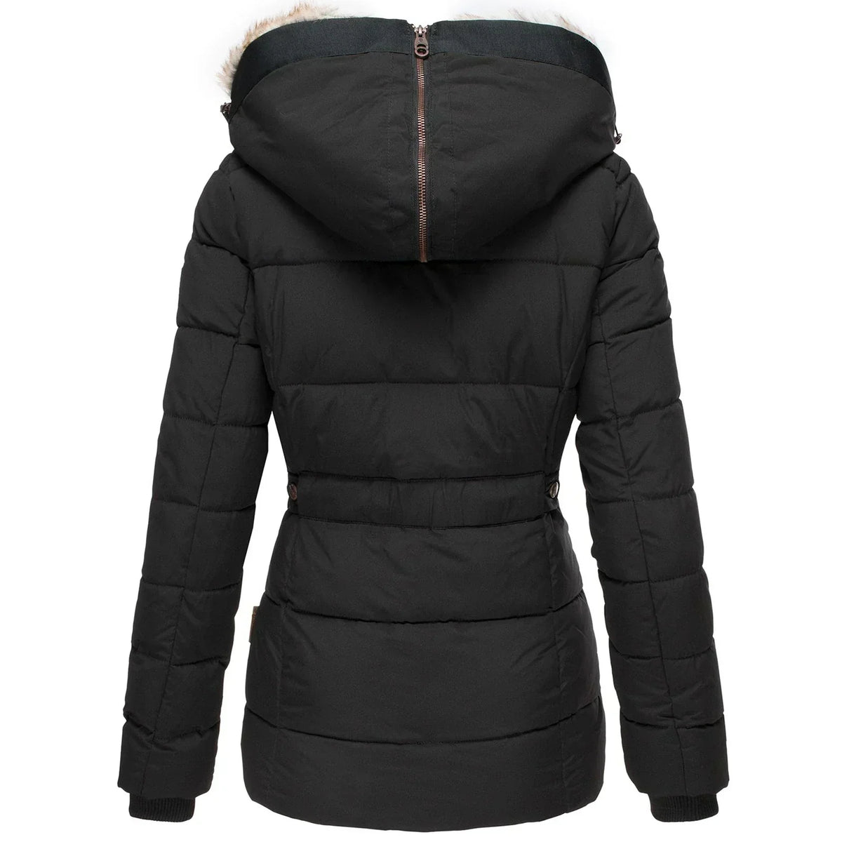 Grace - Veste en Cuir Chaude et Confortable pour l'Hiver