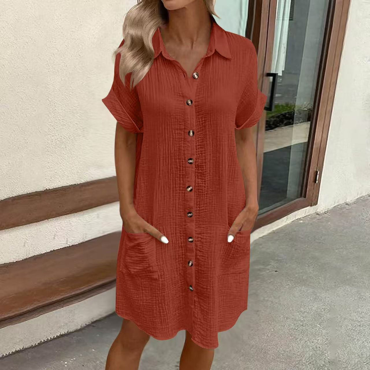 CLAIRE LYON | ROBE CHEMISE ANCIENNE POUR FEMMES
