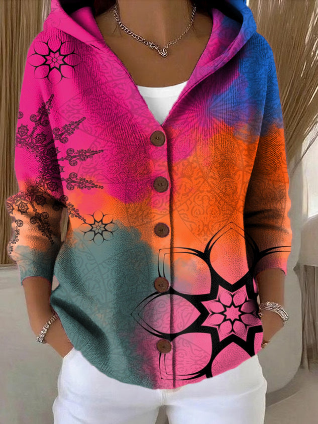 CLAIRE LYON | GILET À CAPUCHE PATCHWORK POUR FEMMES