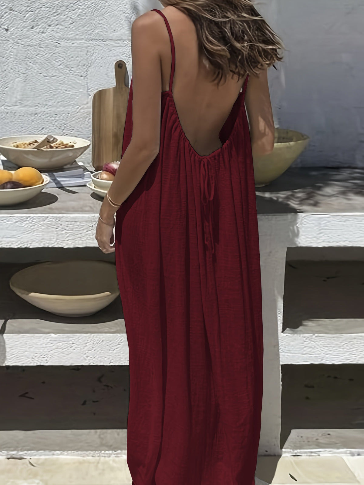 CLAIRE LYON | ROBE SPAGHETTI POUR FEMMES