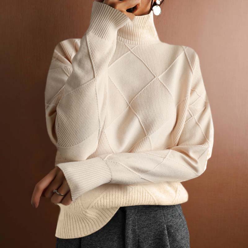 Angela - Pull Col Montant