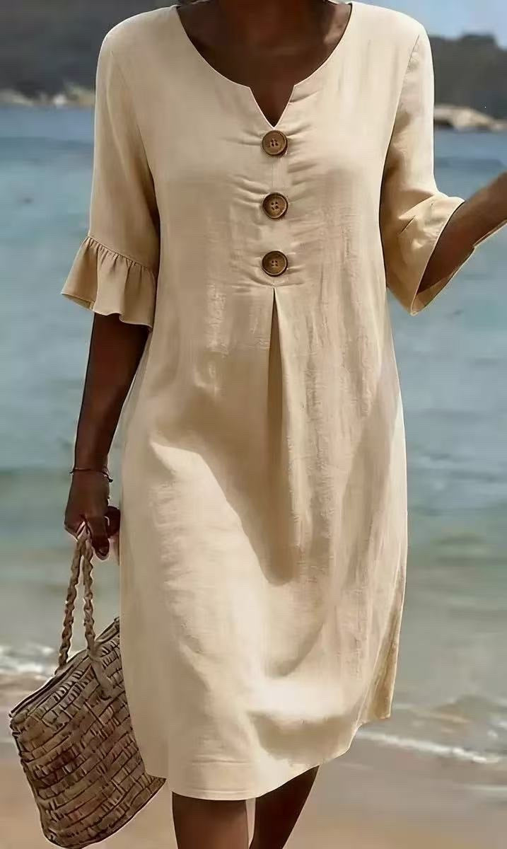 CLAIRE LYON | ÉLÉGANTE ROBE COUPE AMPLE POUR FEMMES