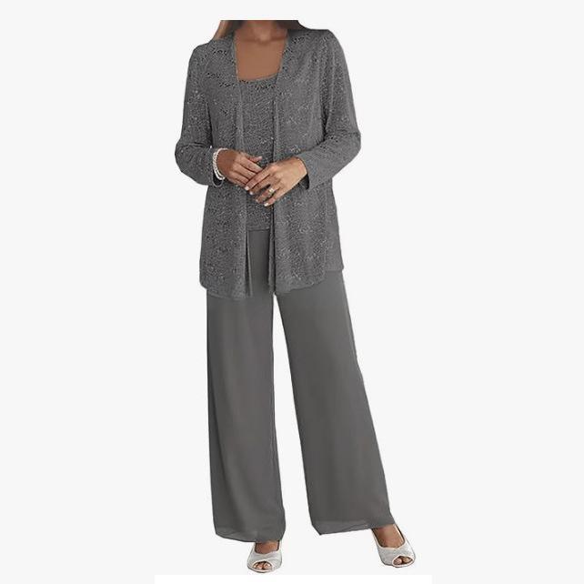 CLAIRE LYON | ENSEMBLE PANTALON EN MOUSSELINE POUR FEMME