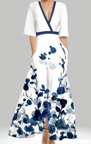 CLAIRE LYON | ROBE PORTEFEUILLE ÉLÉGANTE POUR FEMME