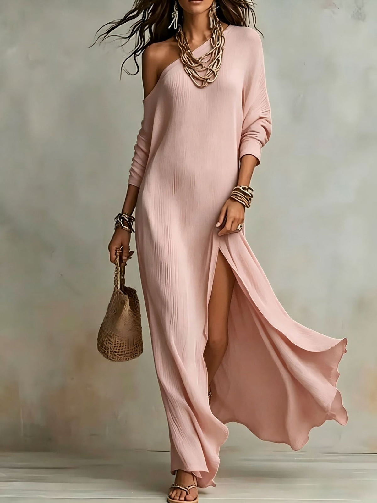 CLAIRE LYON | ROBE À UNE ÉPAULE POUR FEMMES