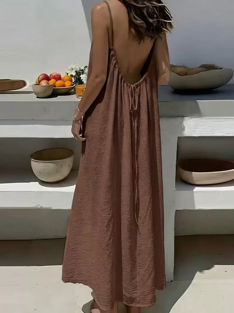 CLAIRE LYON | ROBE SPAGHETTI POUR FEMMES