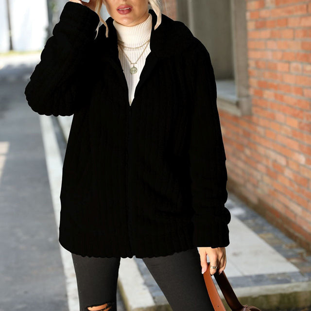 CLAIRE LYON | MANTEAU EN PELUCHE POUR FEMMES