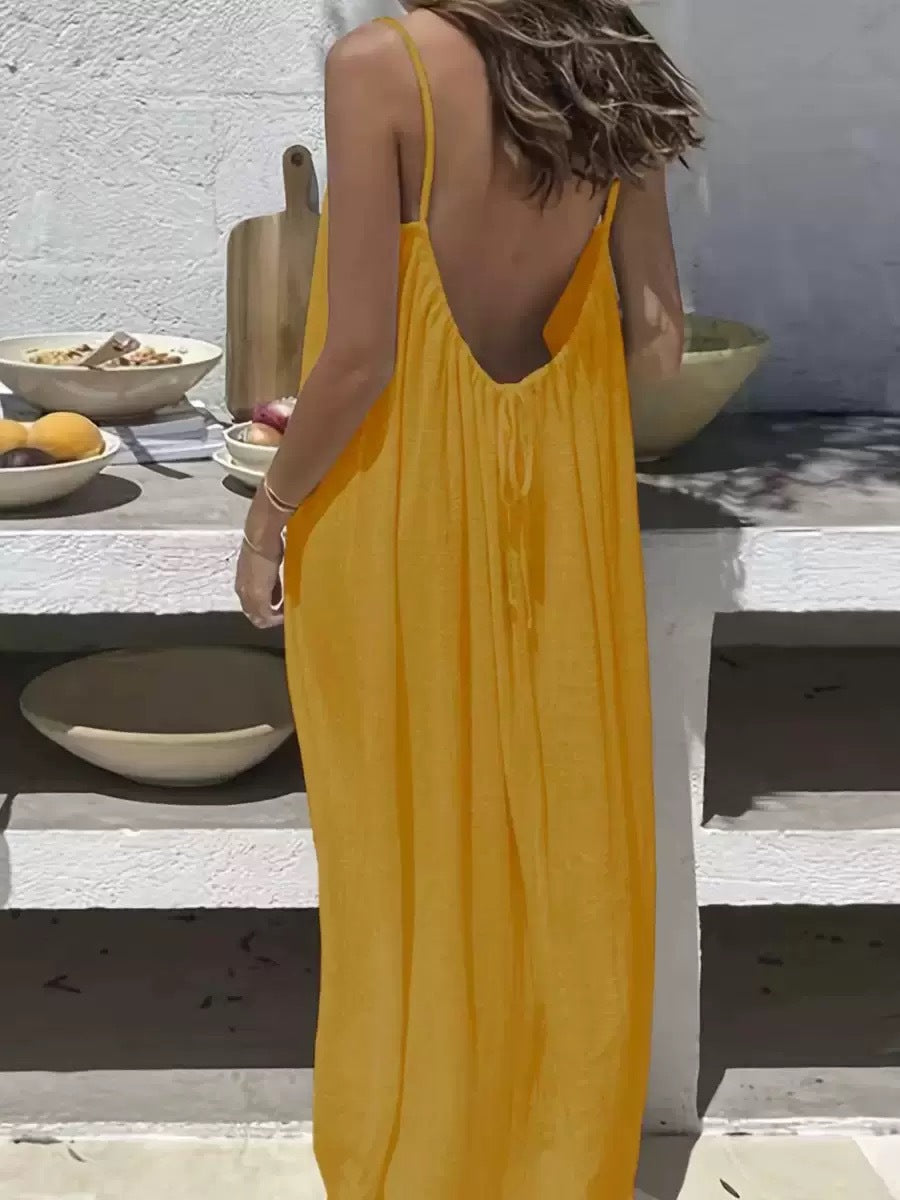 CLAIRE LYON | ROBE SPAGHETTI POUR FEMMES