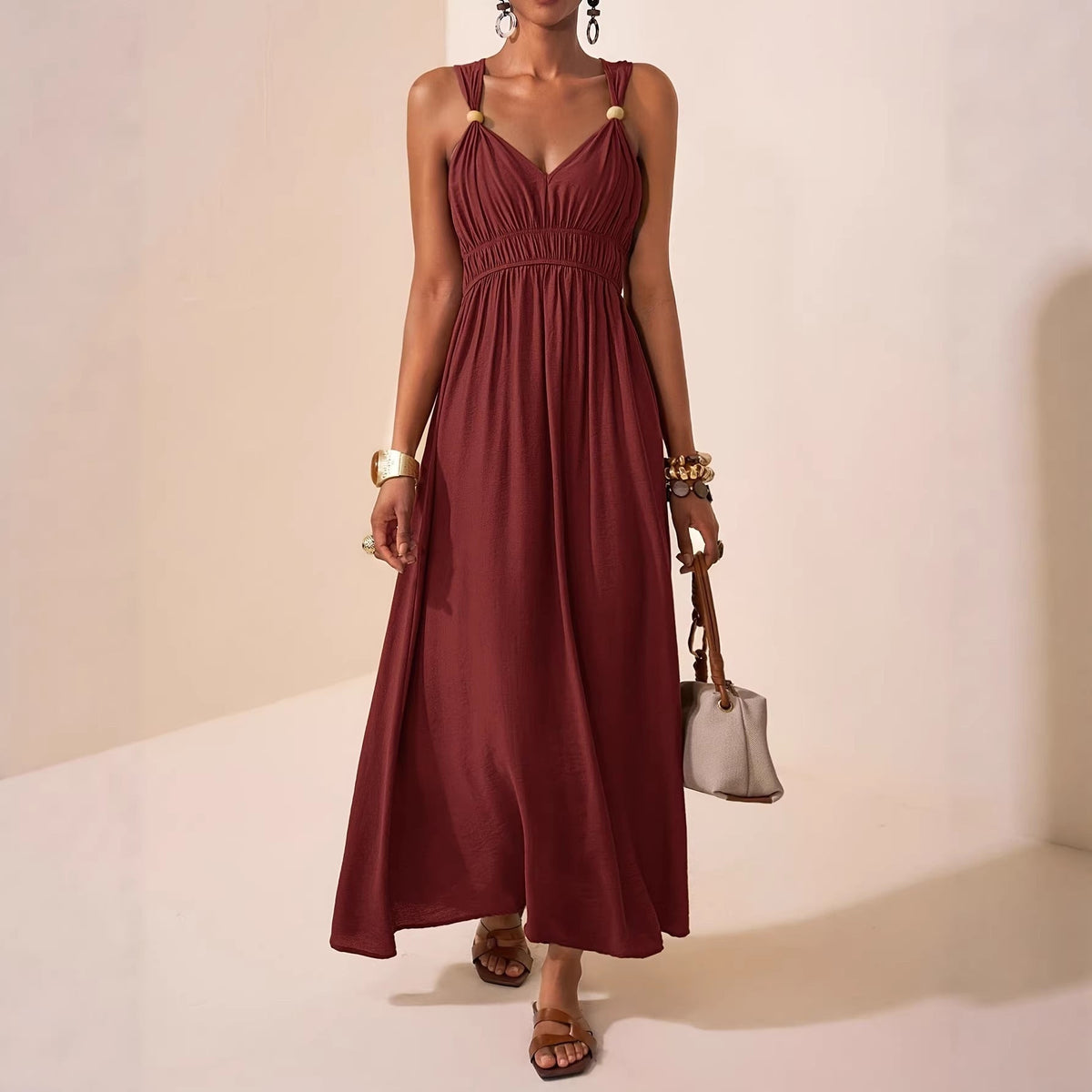 CLAIRE LYON | ROBE MAXI INTEMPORELLE POUR FEMME