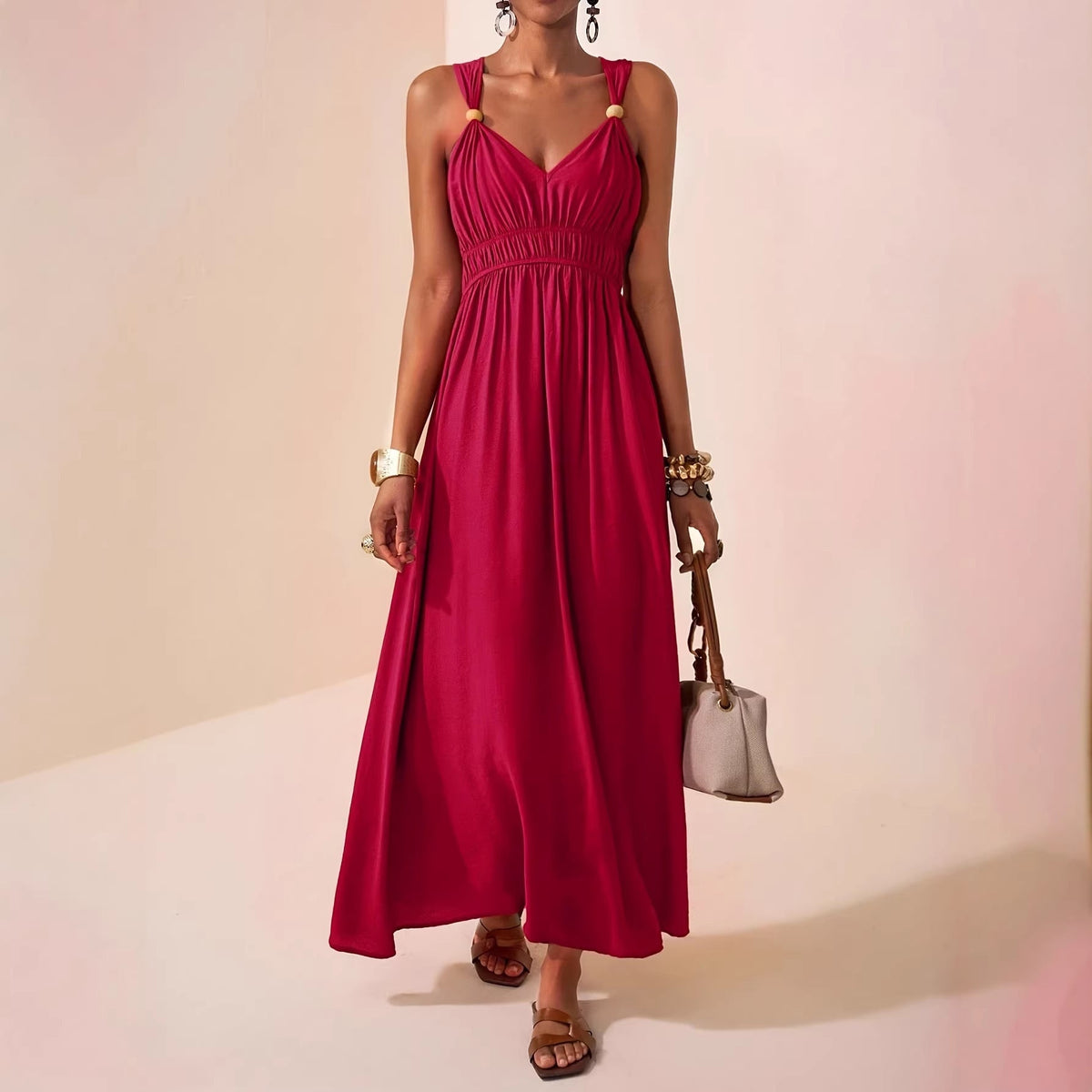 CLAIRE LYON | ROBE MAXI INTEMPORELLE POUR FEMME