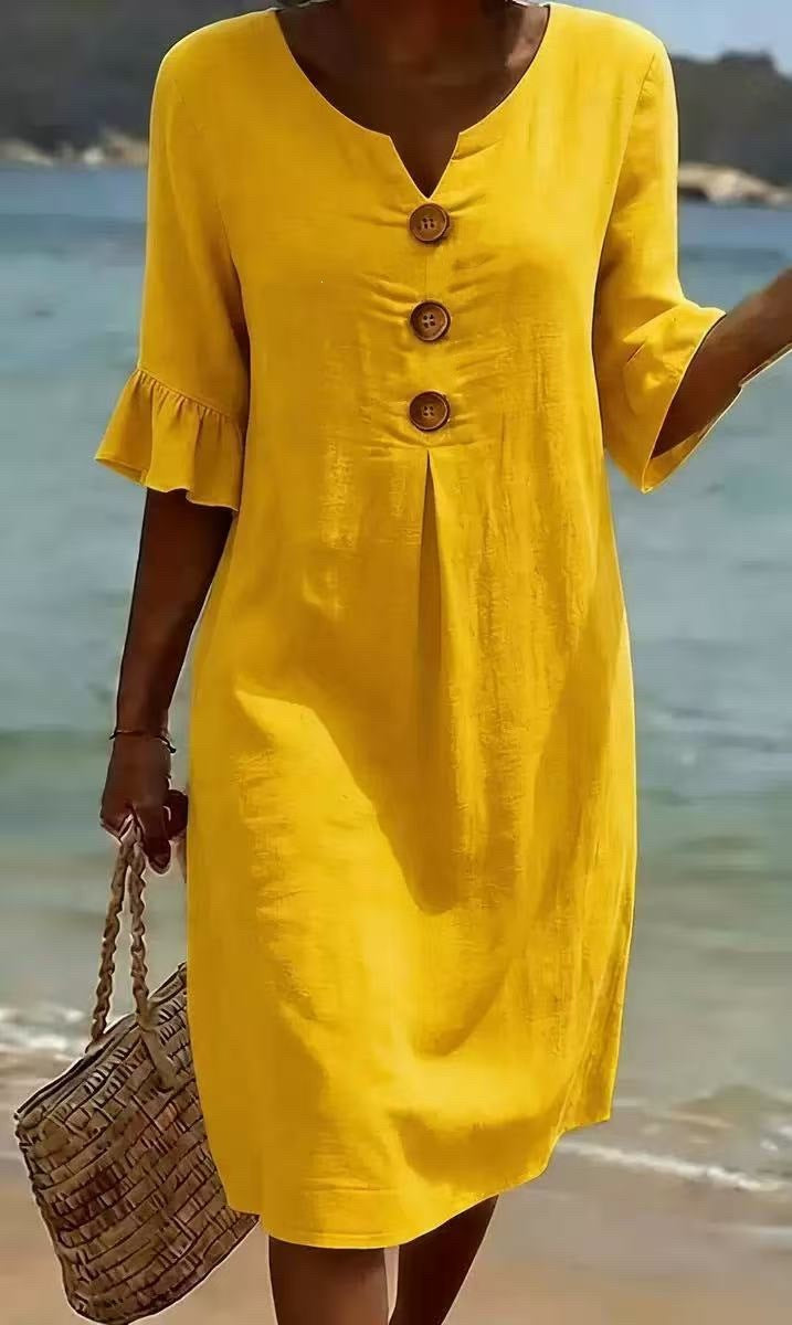 CLAIRE LYON | ÉLÉGANTE ROBE COUPE AMPLE POUR FEMMES