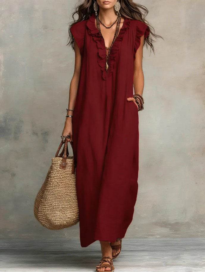 CLAIRE LYON | ROBE BOHÉMIENNE CHIC ET FLUIDE POUR FEMMES
