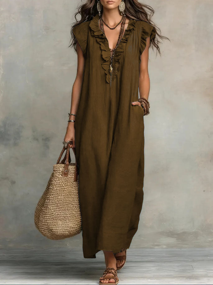 CLAIRE LYON | ROBE BOHÉMIENNE CHIC ET FLUIDE POUR FEMMES