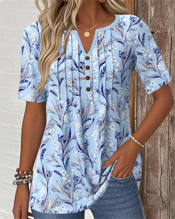 CLAIRE LYON | BLOUSE IMPRIMÉE QUOTIDIEN POUR FEMME