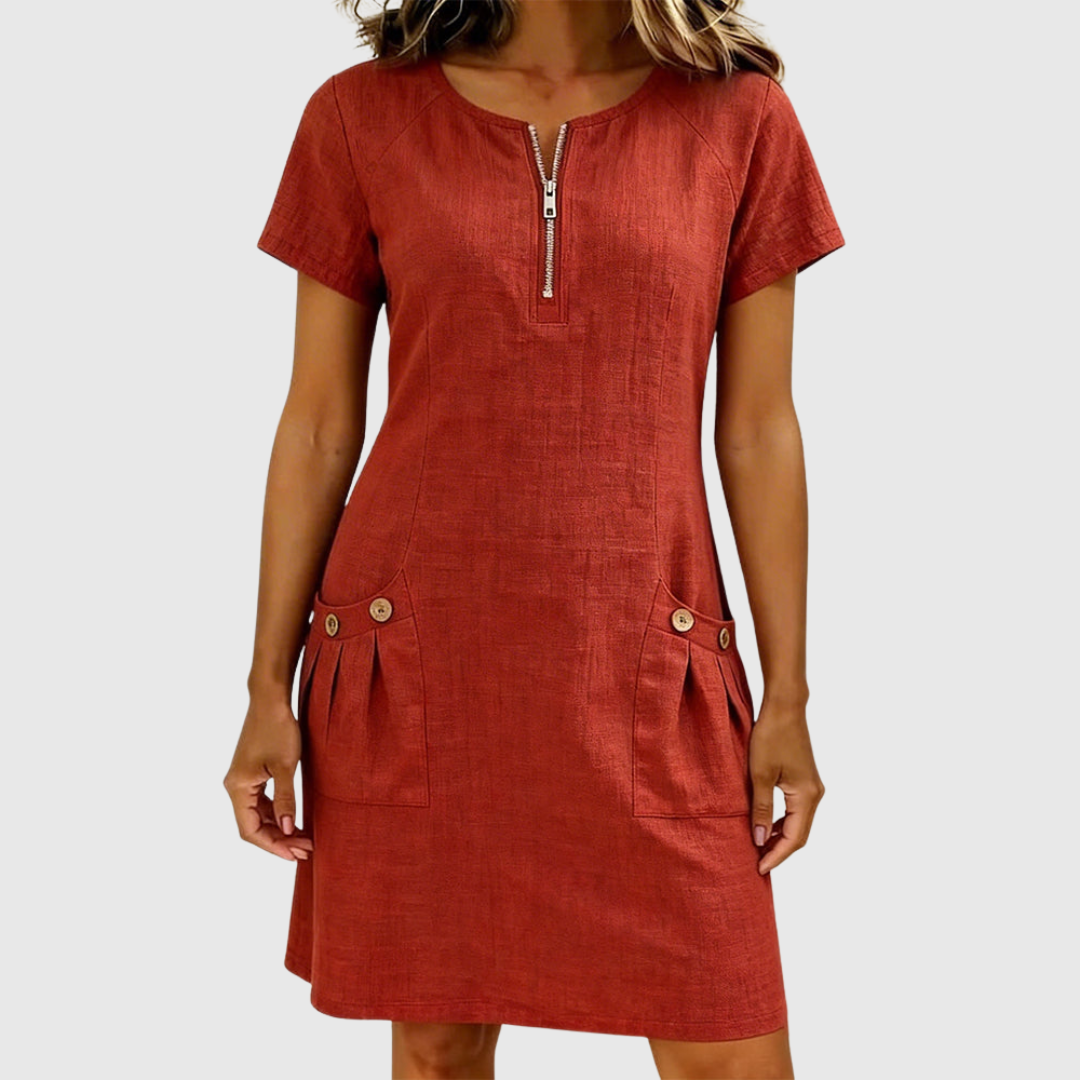 CLAIRE LYON | UNE ROBE ZIP EN LIGNE POUR FEMMES